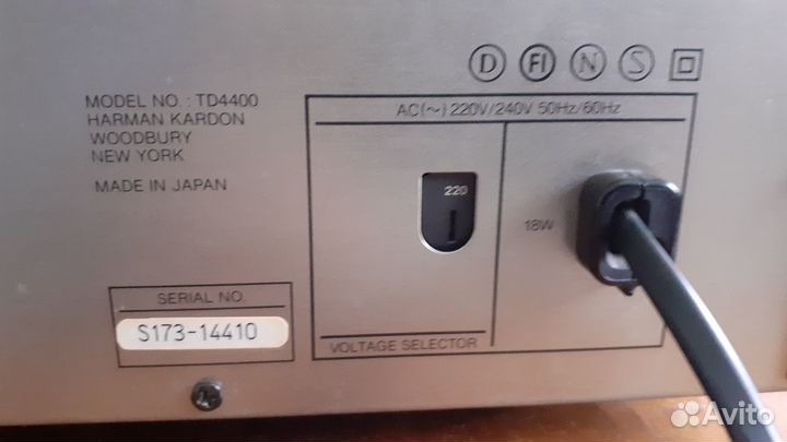 Кассетная Дека harman kardon TD 4400