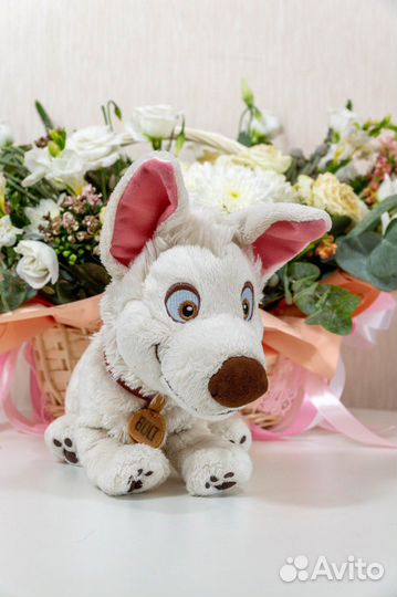 Мягкая игрушка вольт /bolt disney Дисней