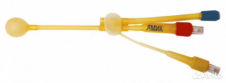 Катетер назальный 2-канальный для аспирации и ирри