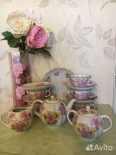 Чайный сервиз лфз СССР Попредметно