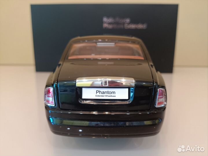 Rolls-Royce Phantom Vll (03-12) Черный 1:18