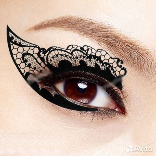 Накладные ресницы, перьевые ресницы, тату-стикеры