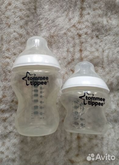 Бутылочки для кормления новые tommee tippee