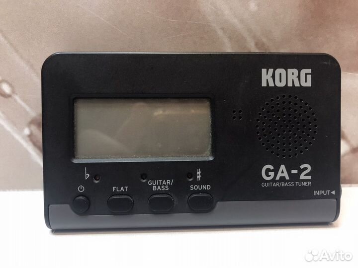 Цифровой тюнер для гитары Korg GA-2