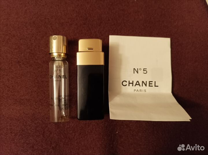 Chanel n5 пустой флакон и коробка