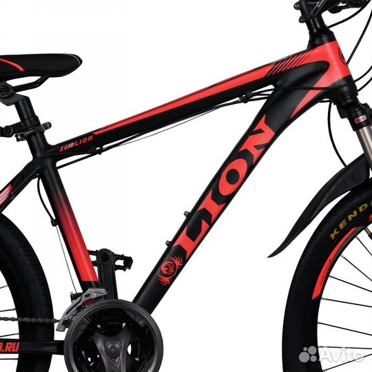 Стильный горный велосипед тормоза дисковые гидравл