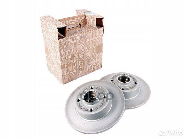 Диск торм С подш. 1 шт 8660001811 renault