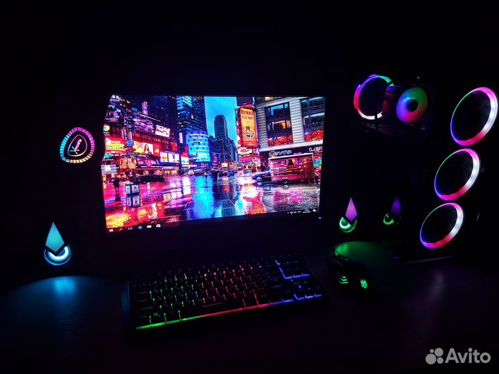 Игровой Мощный компьютер Core i7 8700Т