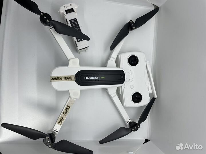 Дрон hubsan zino h117s белый