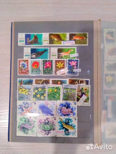Альбом старых советских марок