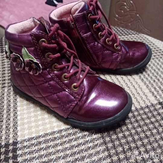 Ботинки для девочки демисезонные 26