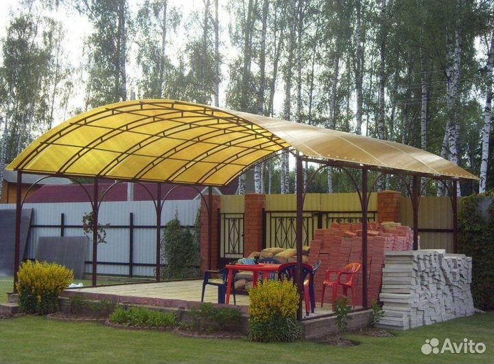 Навес под ключ