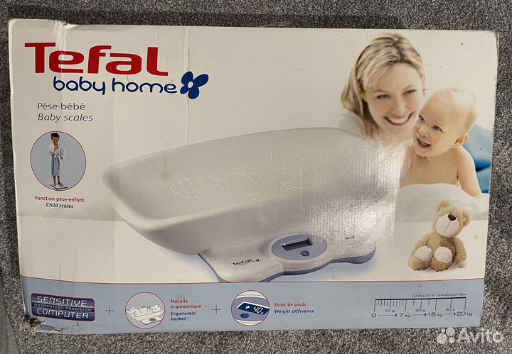 Детские весы tefal baby