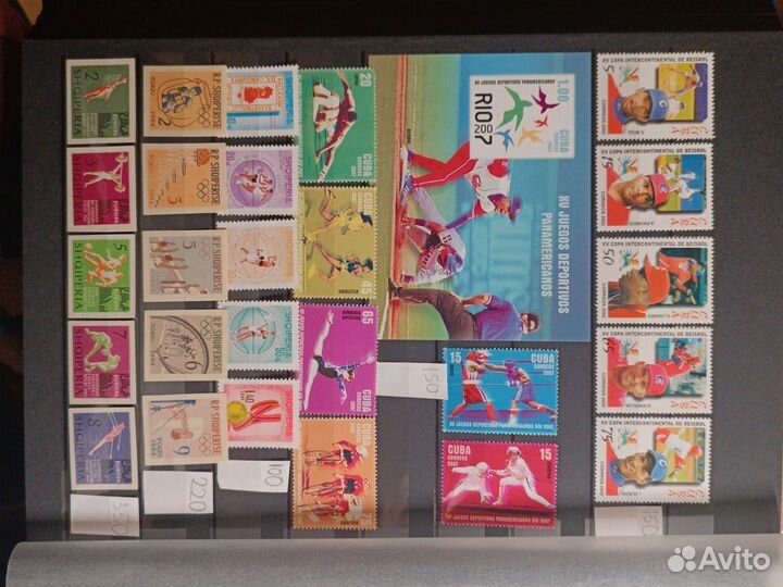 Марки спорт Румыния и др