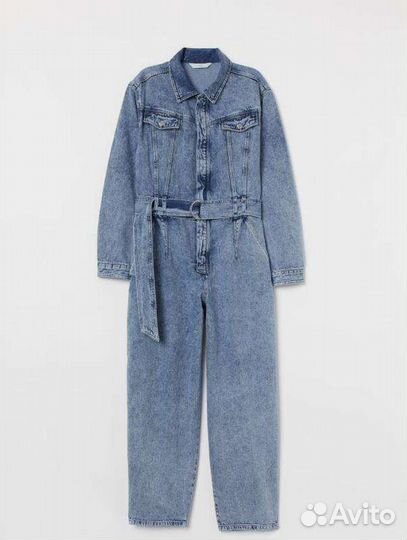 Комбинезон женский джинс коттон HM