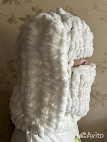 Балаклава с ушками зайца