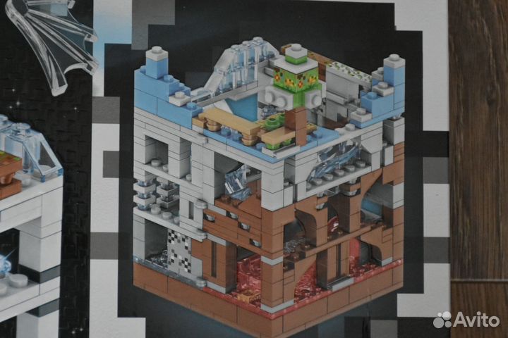 Новый конструктор майнкрафт Крепость, аналог lego