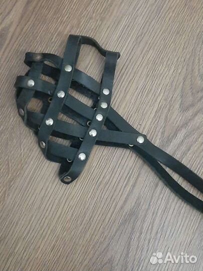 Намордник кожаный