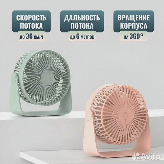 Вентилятор Xiaomi Sothing Mini Fan GF0