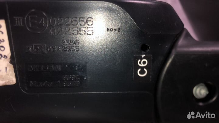 Зеркало Nissan X-Trail T31 левое 5 контактов (Niss