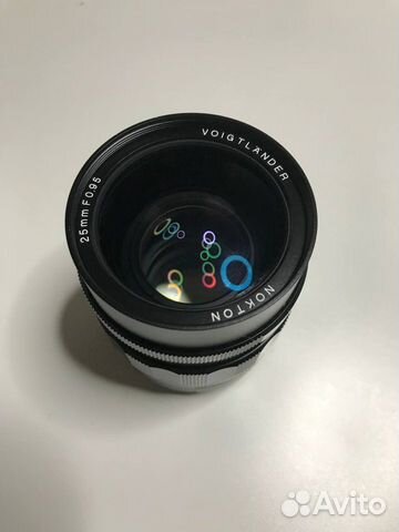 Объектив Voigtlander 25mm F0.95 Nokton