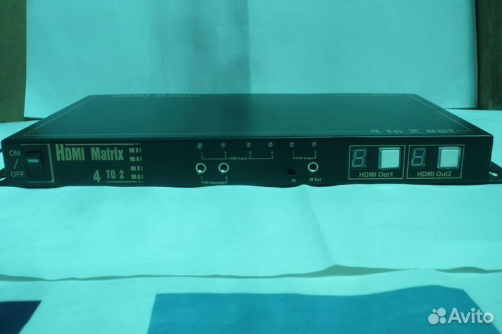 Hdmi матричный коммутатор 4х2