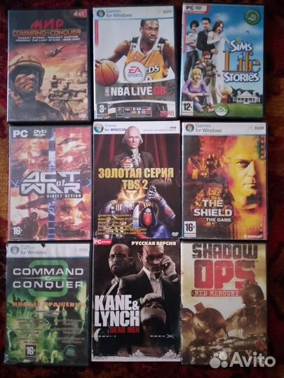 Игры для пк на дисках