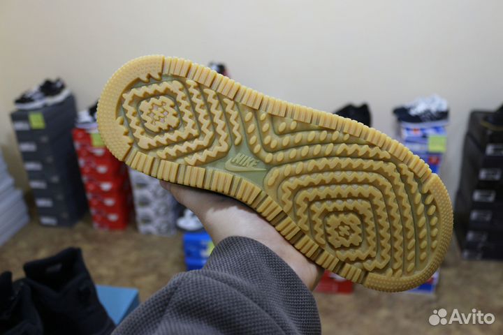 Кроссовки Nike Air Force 1 Low Luxe Black Gum
