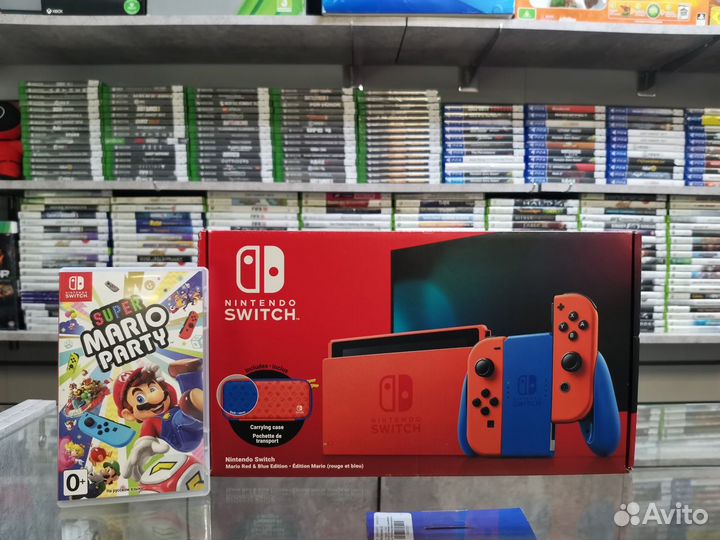 Nintendo switch + Super Mario Party