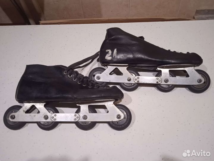 Ролики, коньки, лыжи СССР