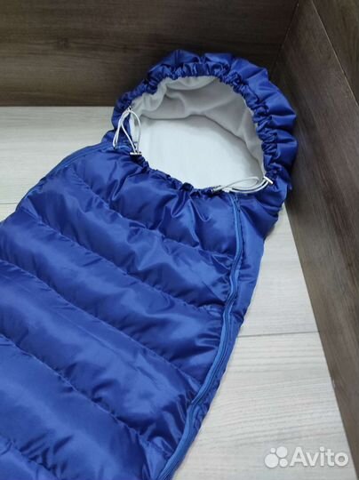 Зимний конверт на выписку новый