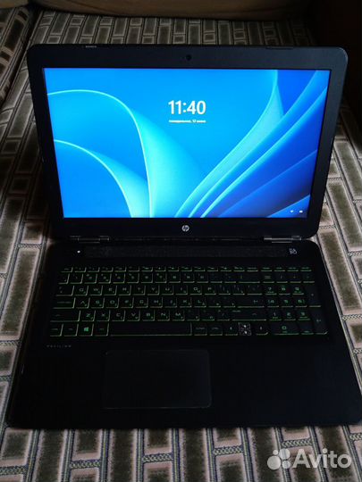 Игровой ноутбук HP Pavilion 15-bc404ur Б/У