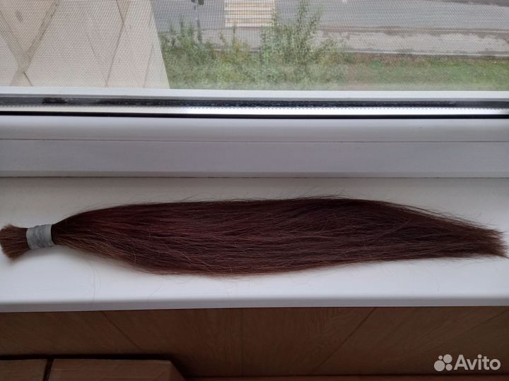 Волосы для наращивания 55 см срез