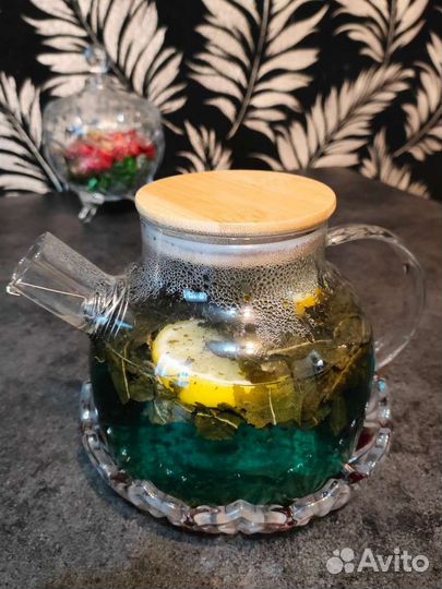 Чайники стеклянные