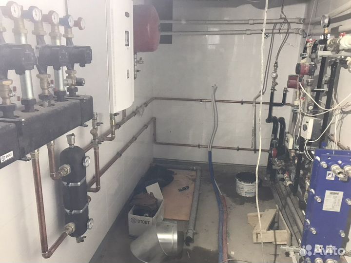 Услуги сантехника, подключение отопления