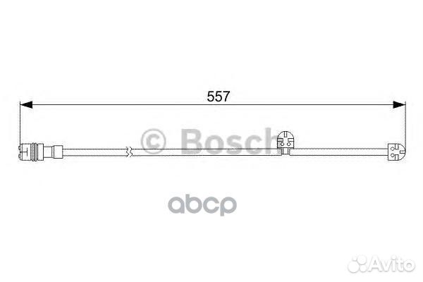 Датчик колодок тормозной porsche 911 IV / V
