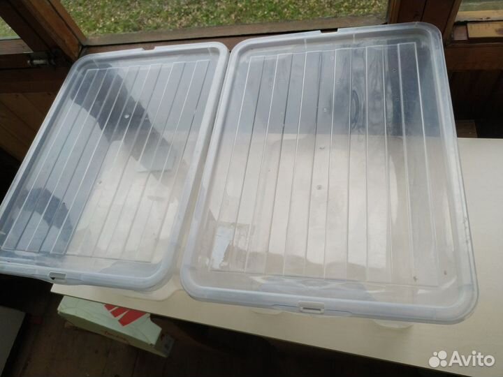 Ящики пластиковые хозяйственные