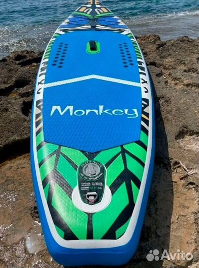Надувная сап доска sup board FunWater 02A Monkey