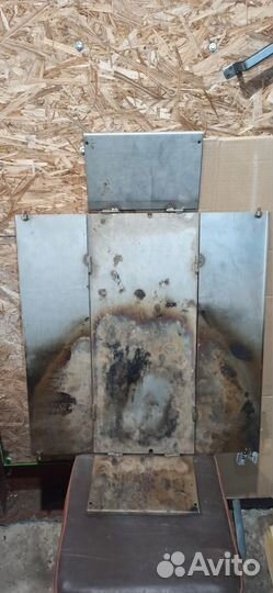 Мангал складной на шарнирах из нержавейки