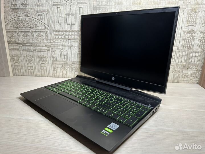 Игровой ноутбук Hp pavilion