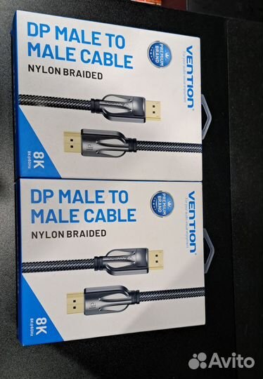 Vention Кабель Displayport 8K версия 1.4, 2м