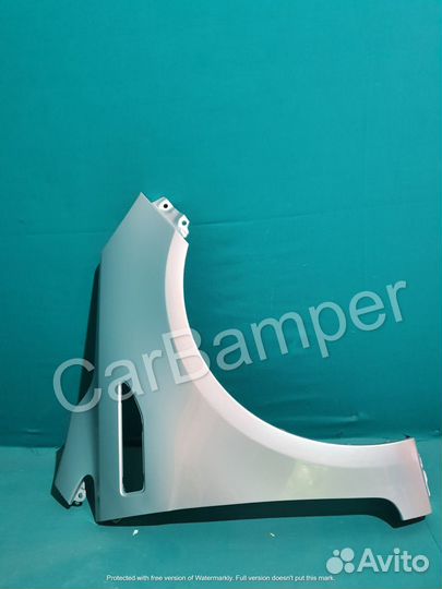 Крыло правое переднее Kia Rio цвет RHM 2011-2013г