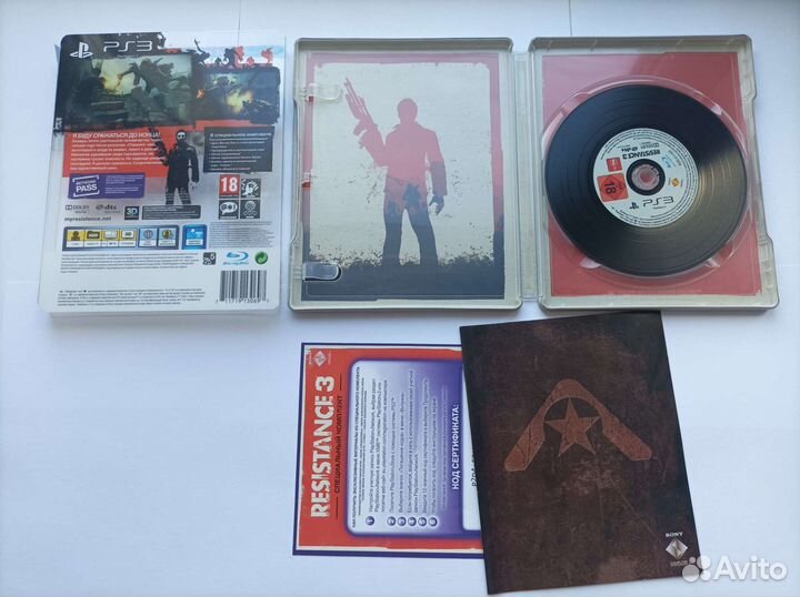 PS3 Resistance 3 SteelBook