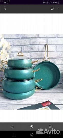 Набор кастрюль новый