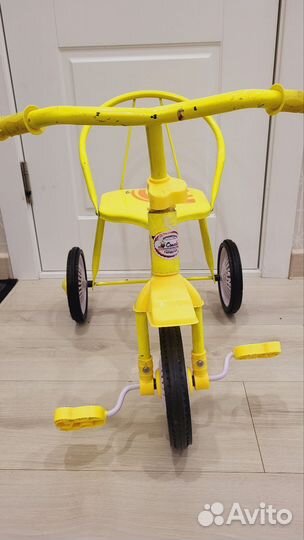3х колесный велосипед железный