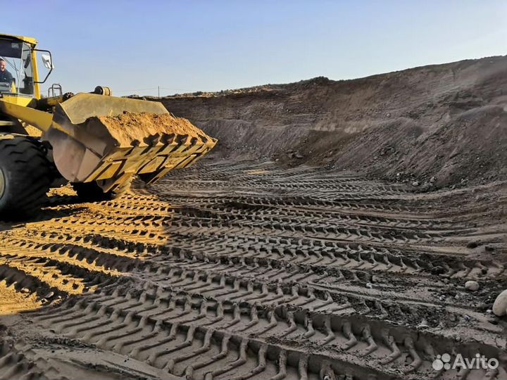 Песок карьерный