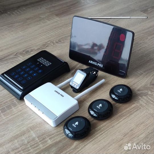 Система вызова персонала беспроводная - комплект