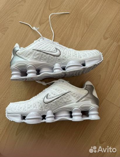 Кроссовки Nike Shox TL Metallic Silver White