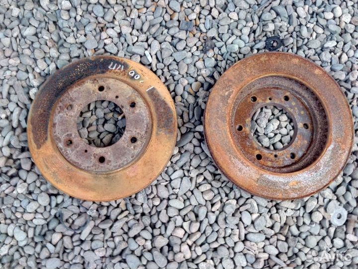 Тормозной диск Mitsubishi L200