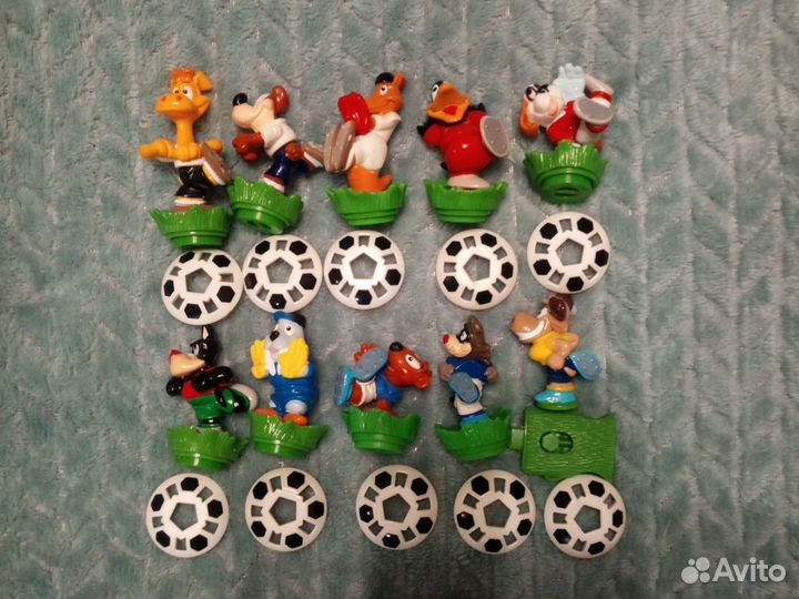 Киндер, серия звери футболисты